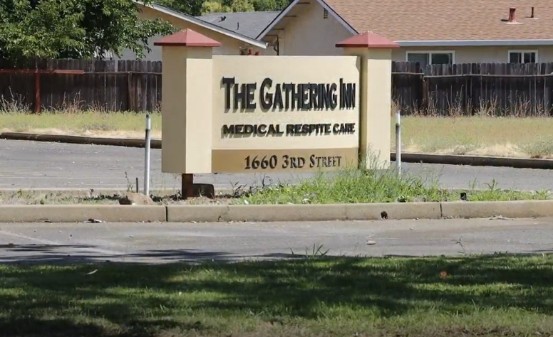 The Gathering Inn sign