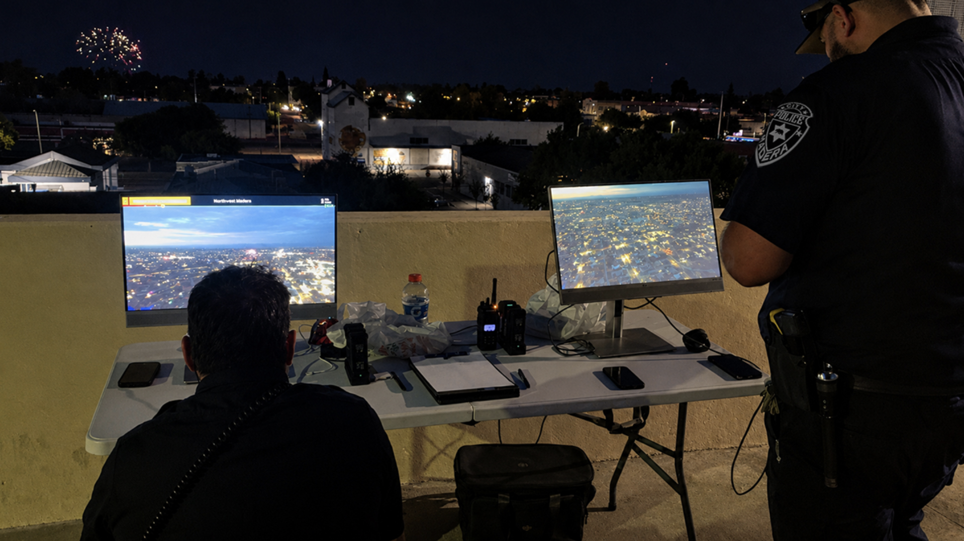 MPD set up a command center to monitor illegal fireworks activity